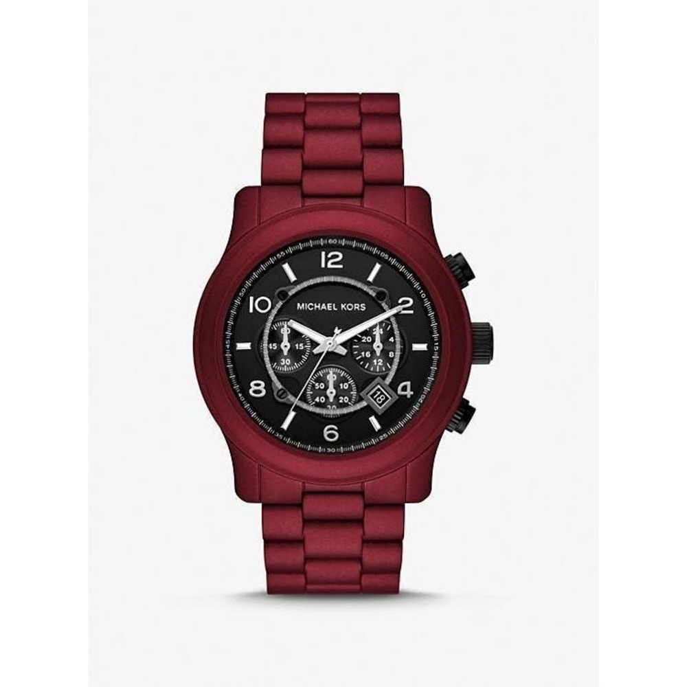 Michael Kors Runway Chronograph Quartz Black Dial Men's Watch MK9148